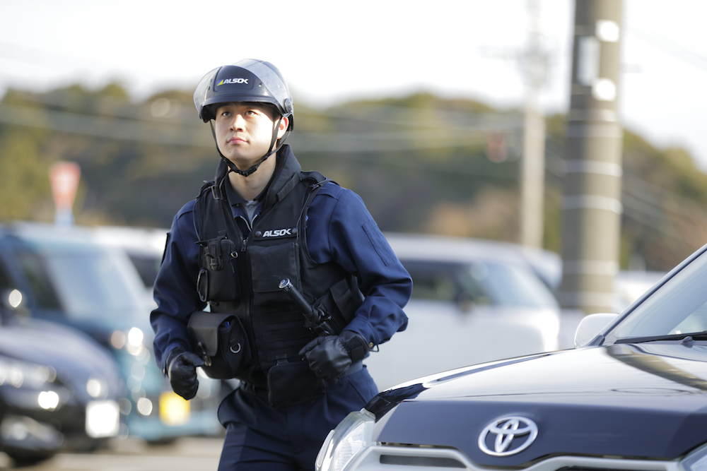 機械警備 出勤要請イメージ