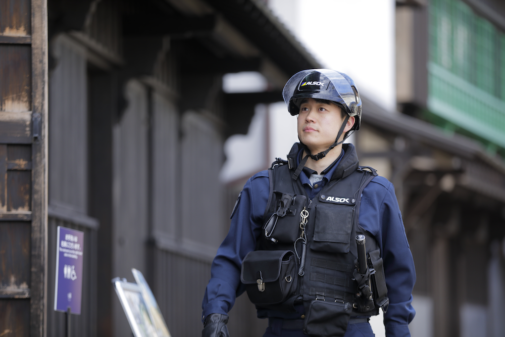機械警備 現場駆け付けイメージ